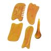 Healvian 1-Piece Resin Gua Sha Massage Tool for Face, Neck, Back, Legs and Feet view 3