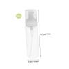 2-Pack Transparent Plastic Foaming Soap Dispensers view 2