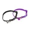 SEWOART 2-Pack Soft Fabric Cat Collars with Bells, Adjustable Cartoon Design for Kittens view 1