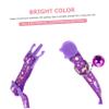 SEWOART 2-Pack Soft Fabric Cat Collars with Bells, Adjustable Cartoon Design for Kittens view 4