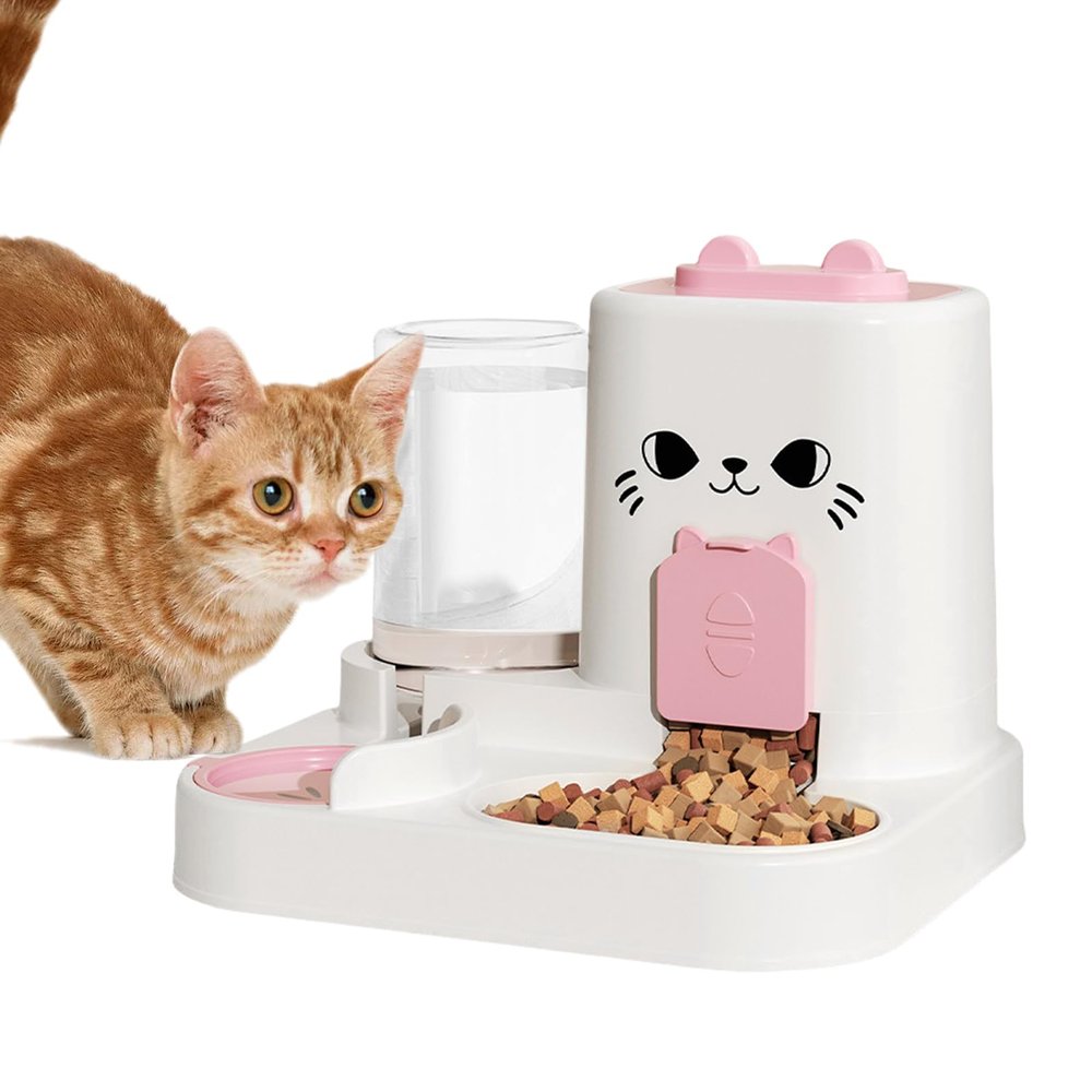 Automatic Food and Water Dispenser – Leak-Proof, Stable, and Sturdy