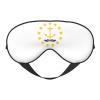 Rhode Island State Flag Print Sleep Mask, Silky-Feel Eye Mask for Men and Women view 1