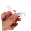 Milisten 20 Pack Plastic Small Animal Cage Clips view 4