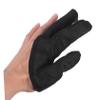 VINTORKY Three-Finger Heat-Resistant Gloves for Hair Styling, Black view 4