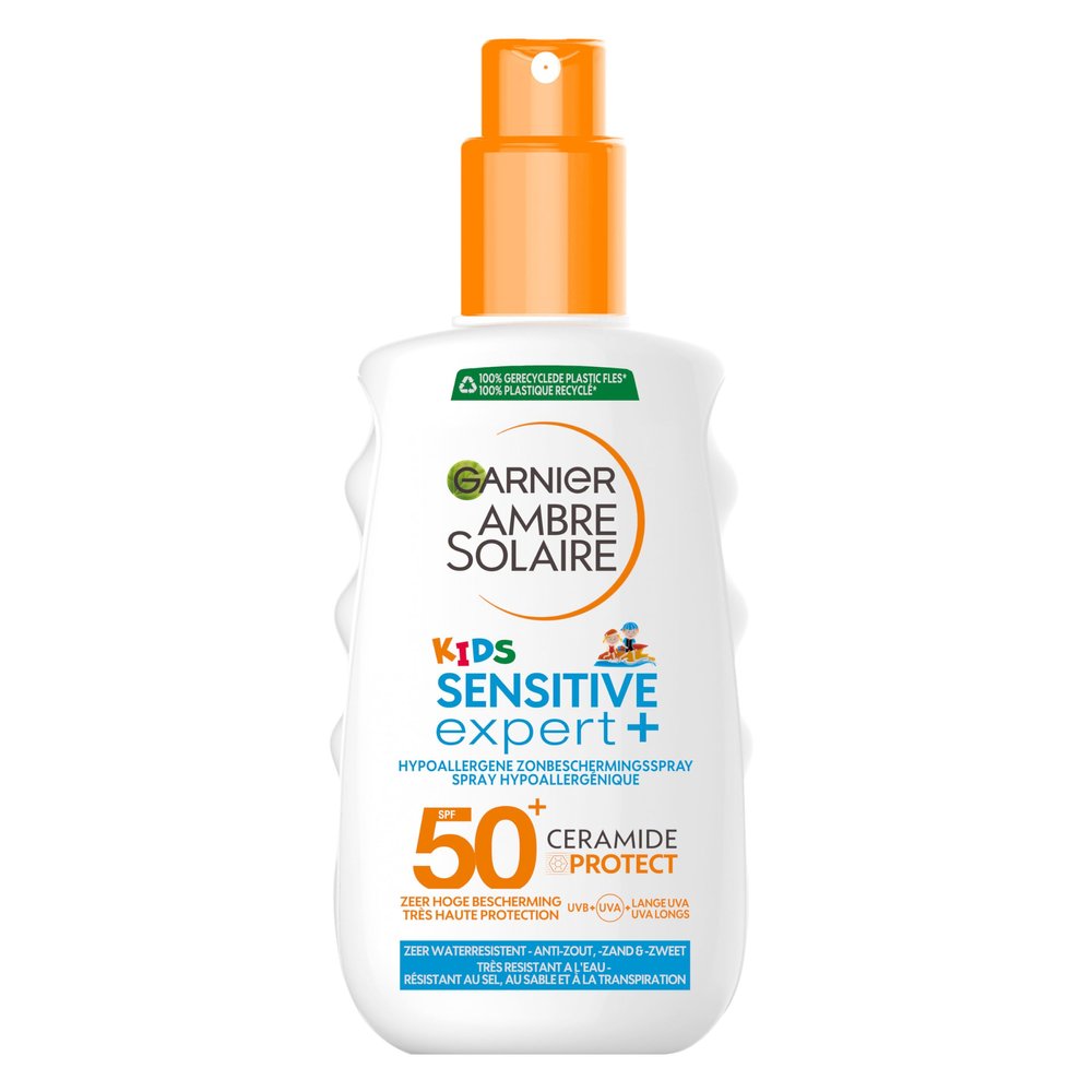 Garnier Ambre Solaire Kids Ceramide Protect Sunscreen Spray SPF 50+ - 150 ml