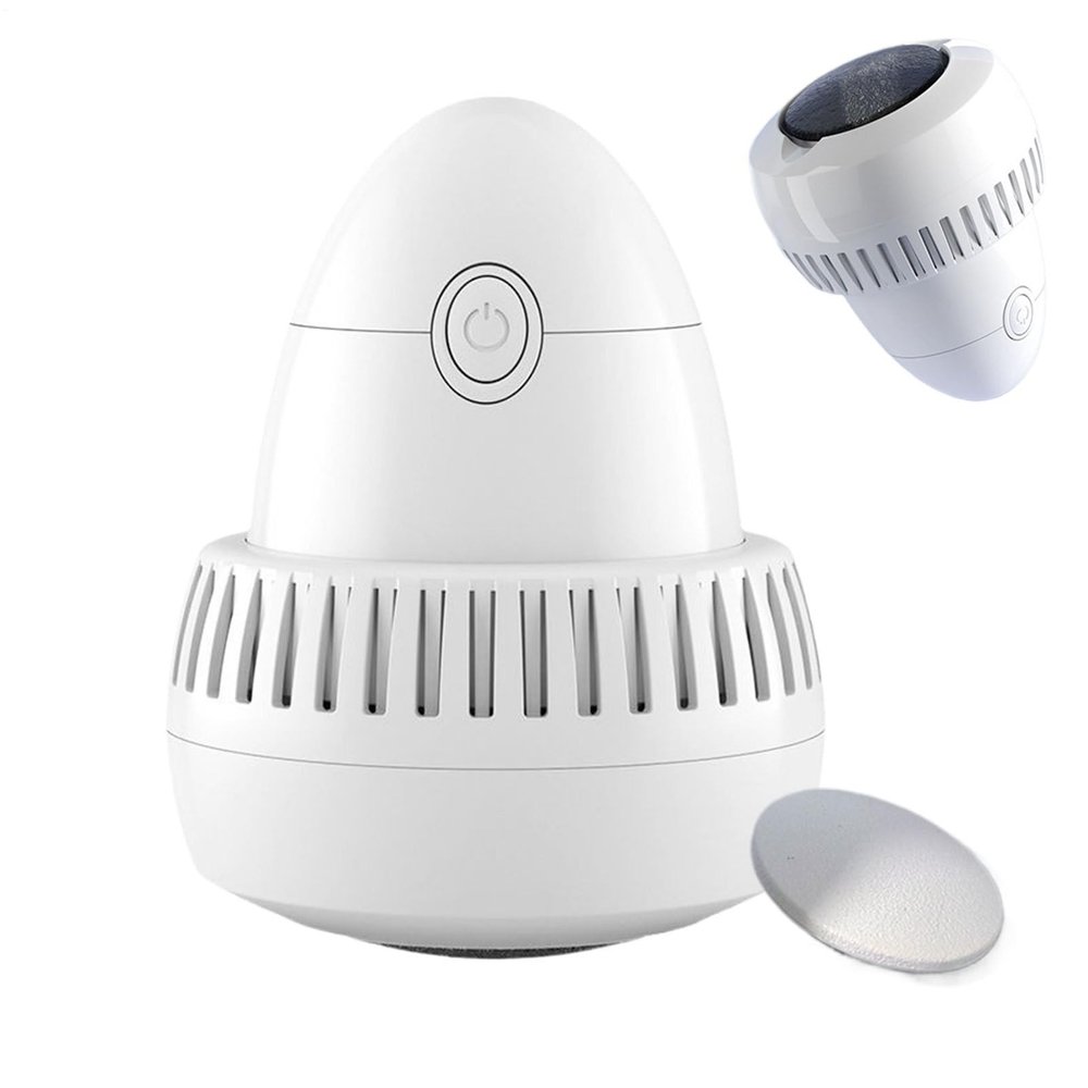 Rechargeable Electric Foot File with 2 Grinding Heads, Removable Foot Scrubber, Multicolor