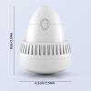 Rechargeable Electric Foot File with 2 Grinding Heads, Removable Foot Scrubber, Multicolor view 2