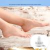 Rechargeable Electric Foot File with 2 Grinding Heads, Removable Foot Scrubber, Multicolor view 3