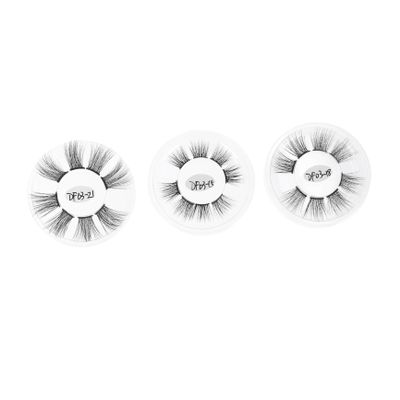 DEARMAMY Boxed Individual False Eyelashes for Women, Naturally Curly Lashes for Daily Use and Eyelash Care