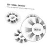 DEARMAMY Boxed Individual False Eyelashes for Women, Naturally Curly Lashes for Daily Use and Eyelash Care view 3