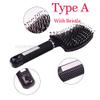 FFICUMON Hair Detangling Brush and Scalp Massage Comb, Bristle & Nylon, Type A Gold view 4