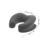Mobestech U-Shaped Face Pillow for Massage, Ergonomic Polyester Face-Down Pillow, Comfortable Support Pillow for Office and Spa view 2