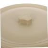 Bedpan with Lid, 6.5 L Plastic, Compact and Lightweight view 3