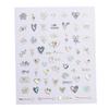 Star-Shaped Nail Stickers with Sequins for Sparkling Manicures view 1