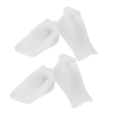 minkissy Invisible Silicone Heel Lifts for Shoes, 2 Pairs, 2-Inch Height Increase