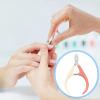 Cuticle Trimmer Nippers, Stainless Steel Nail Scraper view 4