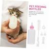 IMIKEYA Reusable Silicone Feeding Bottle Set for Puppies and Kittens view 2