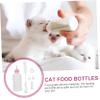IMIKEYA Reusable Silicone Feeding Bottle Set for Puppies and Kittens view 3
