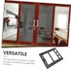 CIYODO Plastic Dog Door for Screen Doors, Black view 3
