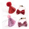 COLLBATH Dog Birthday Hat with Bow view 3