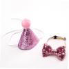 COLLBATH Dog Birthday Hat with Bow view 4