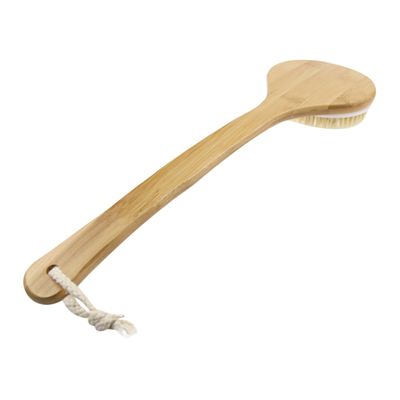 FRCOLOR Bath Brush with Curved PPR Handle, Without Massage Brush