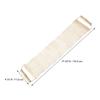 DEARMAMY 2-Piece Sisal Back Exfoliating Washcloth Set with Wooden Handles view 2