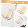 DEARMAMY 2-Piece Sisal Back Exfoliating Washcloth Set with Wooden Handles view 3