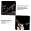 DEARMAMY 2-Piece Wooden Folding Razor and Trimmer Holder view 2