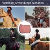 LearnLyrics Western Saddle Pad for Comfortable Shock Absorption and Stylish Riding view 4