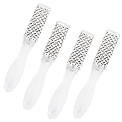 Stainless Steel Foot Files, 4-Piece Callus Removal Set