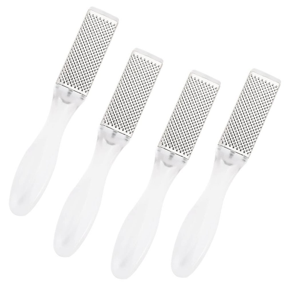 Stainless Steel Foot Files, 4-Piece Callus Removal Set