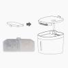 Cat Water Fountain Filter view 4