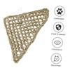 GRIRIW Triangle-Woven Pet Pad, Breathable Indoor Mat for Cats and Dogs view 3