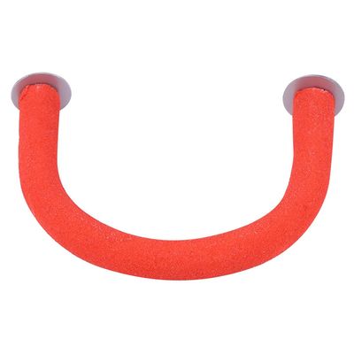 Parrot Perch Toy, Natural Quartz Sand and Wood, Safe and Non-Toxic, Easy to Assemble (Solindert2gex976gi-02)