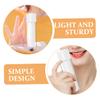 PACKOVE 4-Piece Refillable Airless Pump Bottles, Clear view 3