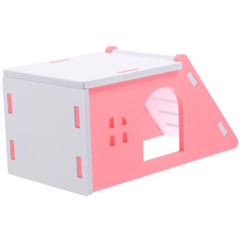 PartyKindom PVC Hamster House in Pink