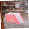 PartyKindom PVC Hamster House in Pink view 3