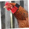Gatuida Nylon Rooster Collars - Silent Adjustable Red 2-Pack view 4
