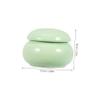 TOYANDONA Ceramic Pet Urn for Small Dogs and Cats, Portable Memorial Ashes Keepsake Urn view 2