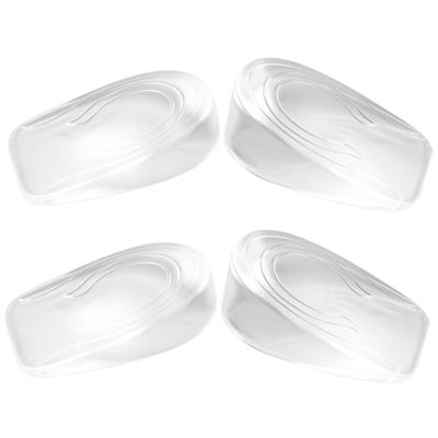 Invisible Gel Heel Lifts for Height Increase, 2 Pairs