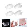 Invisible Gel Heel Lifts for Height Increase, 2 Pairs view 3