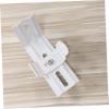 PartyKindom Metal Curtain Repair Plates, White, 20 Pack view 3