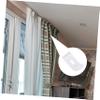 PartyKindom Metal Curtain Repair Plates, White, 20 Pack view 4