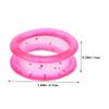 BESPORTBLE 20-Piece Lightweight Silicone Finger Protection Rings for Scissors, Pink view 2