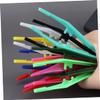 CALLARON Disposable Tweezers, Assorted Styles, Ergonomic PP Design, 30 Count view 3