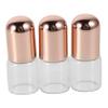 DEARMAMY Refillable Small Glass Roller Bottles, 2 ml, 3-Pack view 1