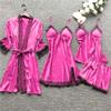 Curvy Women's Black Open-Crotch Babydoll Lingerie view 3