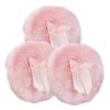 JOINPAYA Round Bow Plush Powder Puffs, 3-Pack view 1