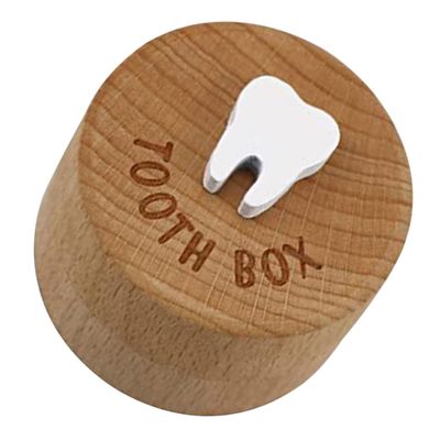 ERINGOGO Large Baby Tooth Keepsake Storage Box with Cute Design